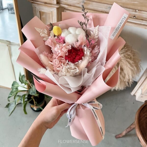PRESERVED CARNATION MIX BLOOM